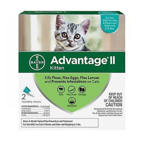 Advantage II Flea Treatment for Kittens