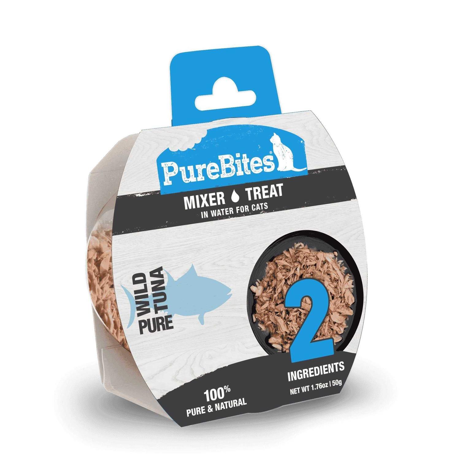 PureBites Mixers Wild Skipjack Tuna in Water Cat Food
