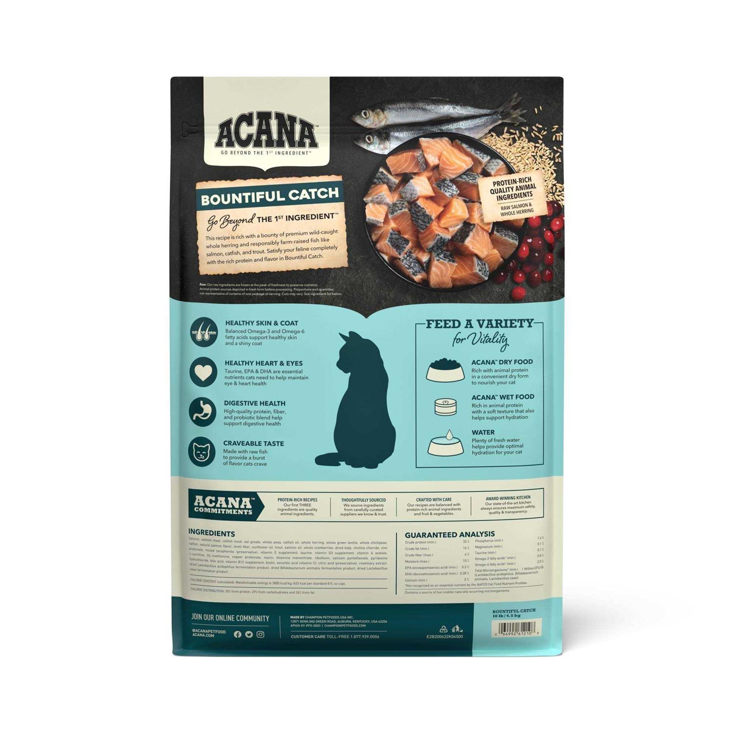 Acana Bountiful Catch Dry Cat Food