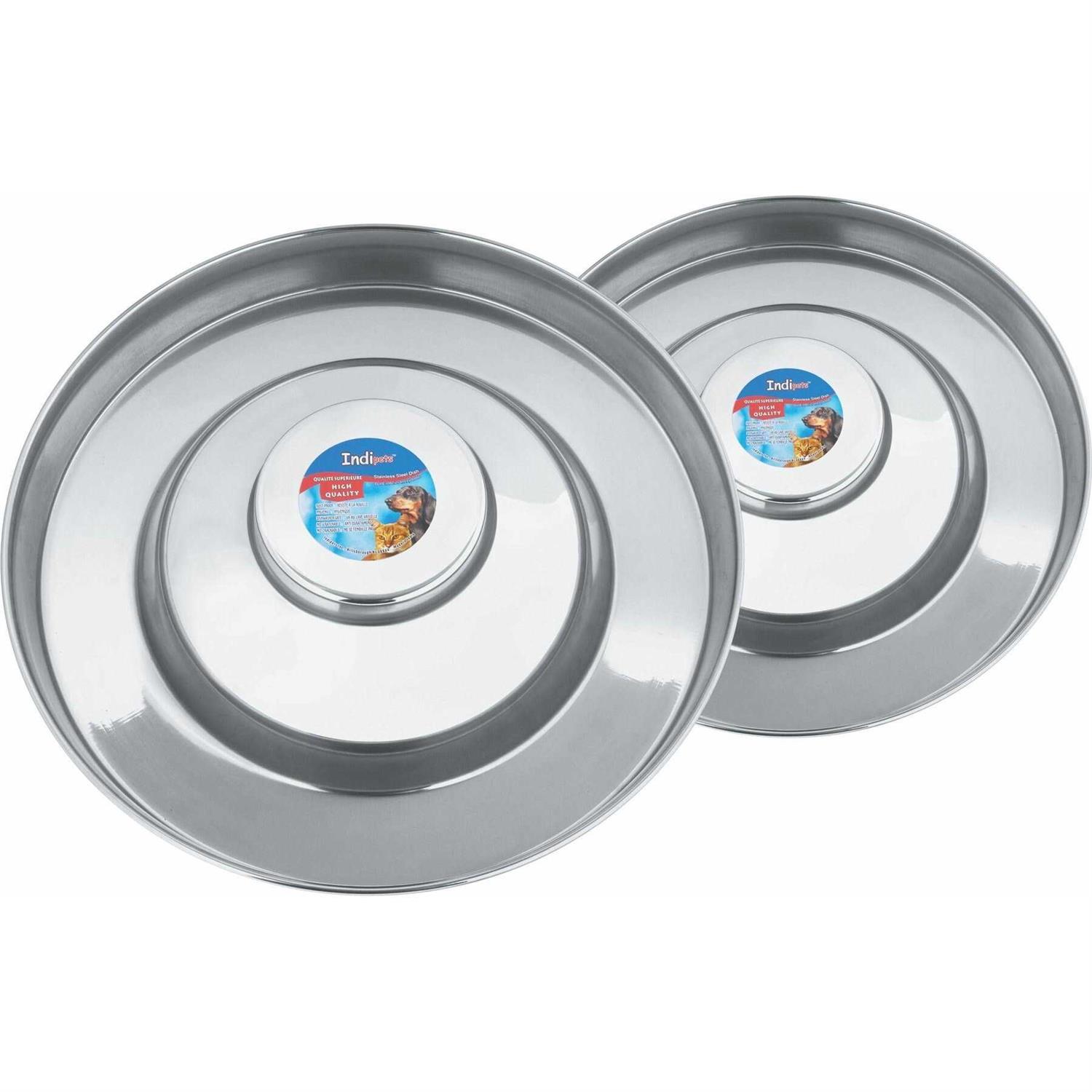 Indipets Stainless Steel Puppy Saucer
