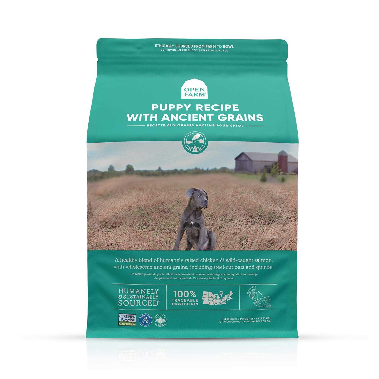 Open Farm Ancient Grains Puppy Dry Dog Food