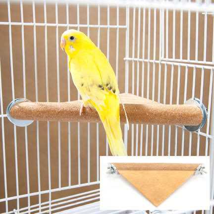 Polly’s Pet Products SANDY Lazy Loft CORNER Perch-SMALL