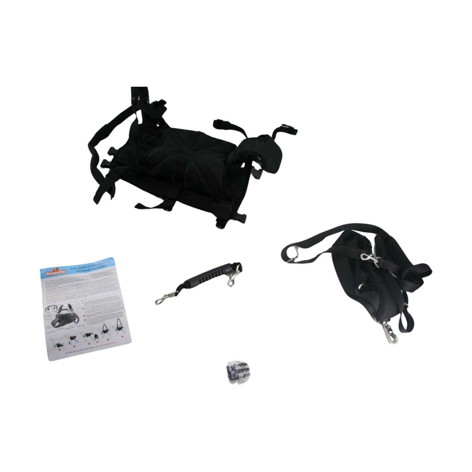 NeoAlly Sturdy Dog Lift Harness Full Body Support & Mobility Aids System 5-in-1 Lifting Support, Carry Sling, Vest Harness, Back Brace, and Anxiety