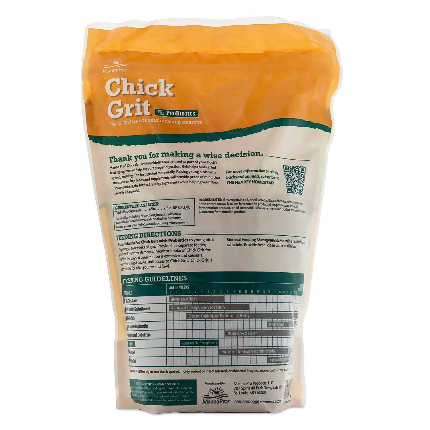 Manna Pro Chick Grit with Probiotics