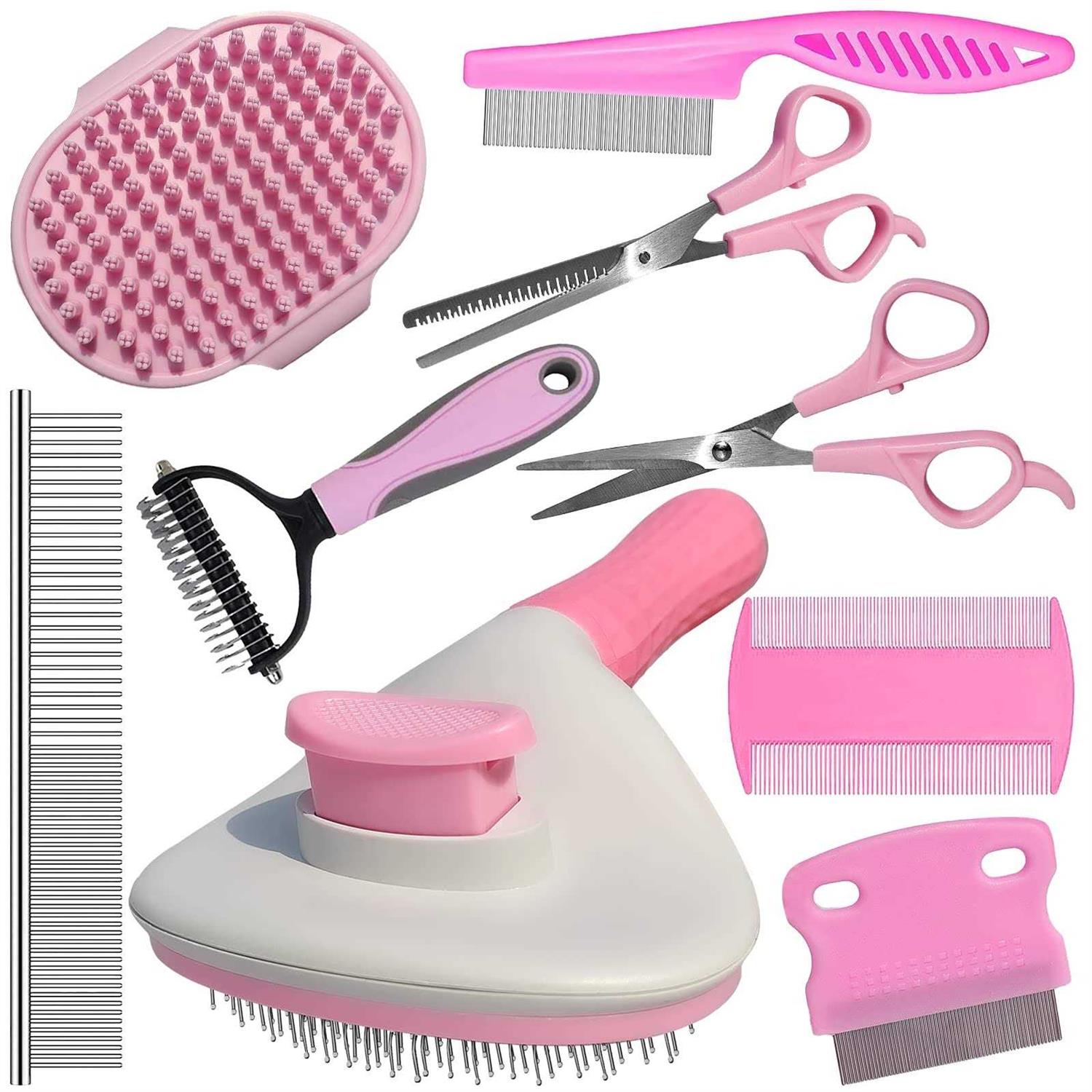 aiolpy ultimate dog Grooming Brush shedding kit complete Grooming solution for shedding dogs