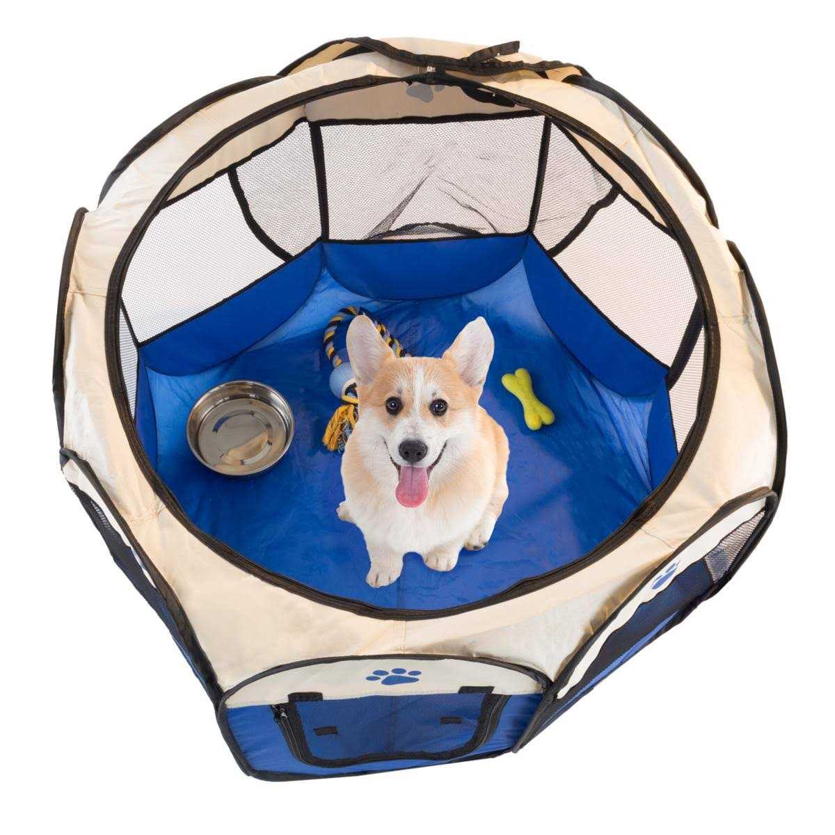 Pet Adobe Portable Pop-Up Pet Playpen