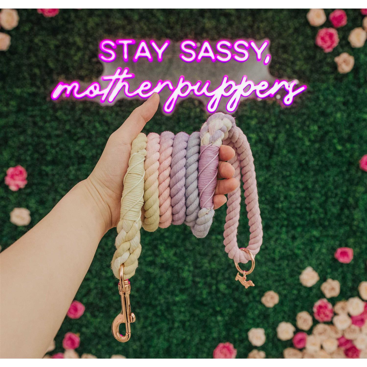 Dog Rope Leash Sassy Woof