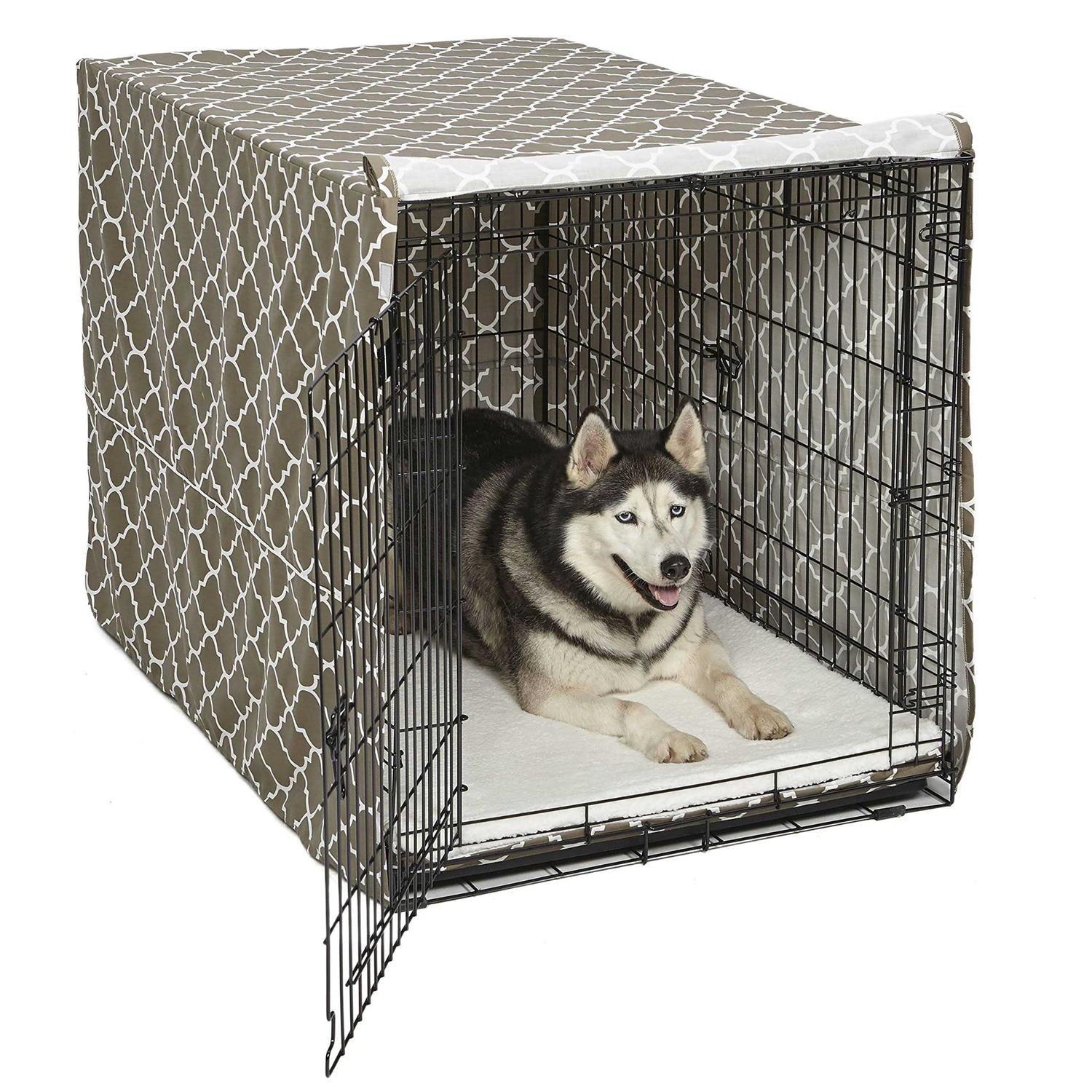 New World Pet Products New World Dog Crate Cover Privacy Dog Crate Cover Fits New World Dog Crates