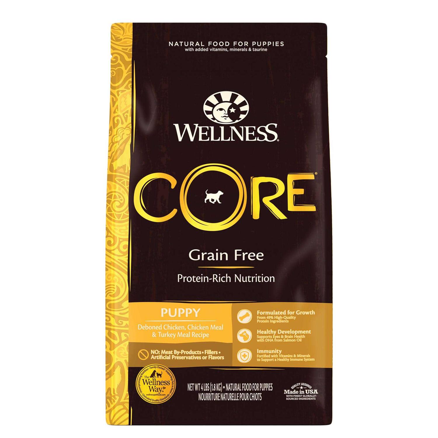 Wellness CORE Grain Free Puppy Chicken & Turkey Dry Dog Food