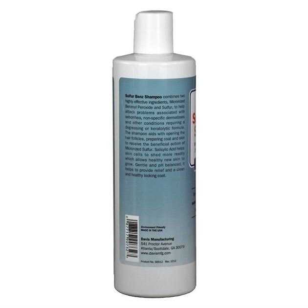 Davis Sulfur Benz Dog & Cat Shampoo