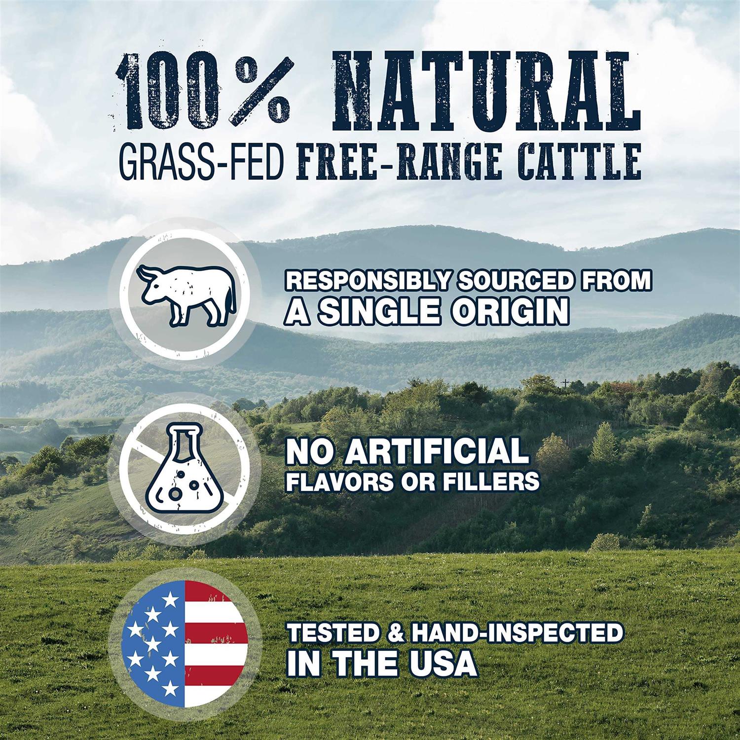 Cadet Bully Hide Sticks All-Natural Dog Chews