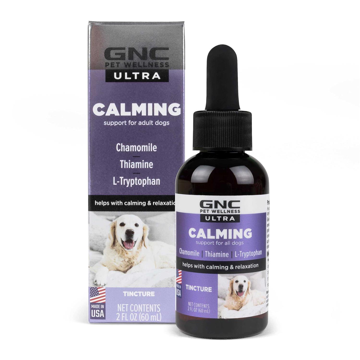 Gnc Pet Wellness Ultra Calming Support for Adult Dogs 2 Fluid Ounces