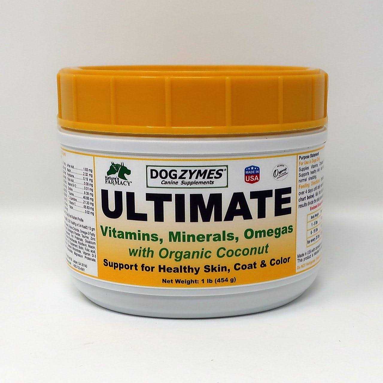 Dogzymes Ultimate for Best Skin/Coat with Organic Coconut