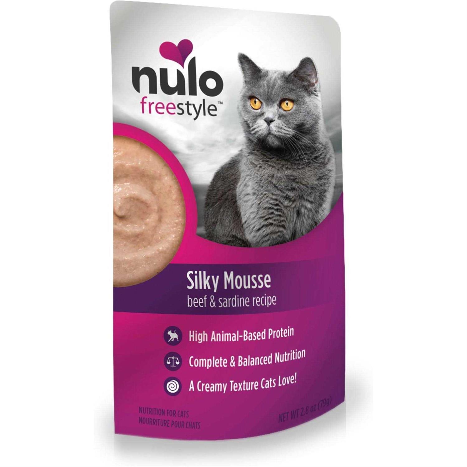 Nulo Freestyle Cat Silky Mousse Beef Sardine