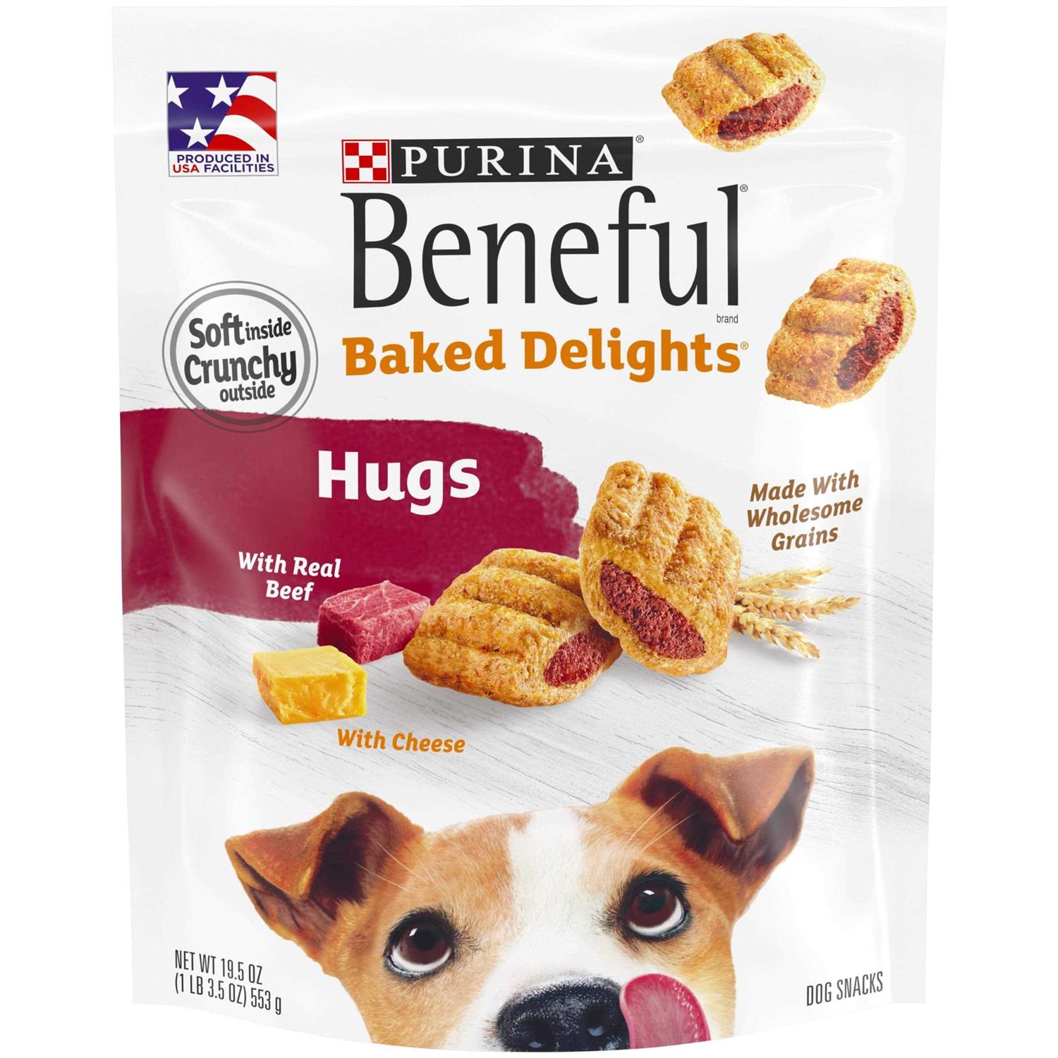 Purina Beneful Baked Delights Hugs Dog Treats