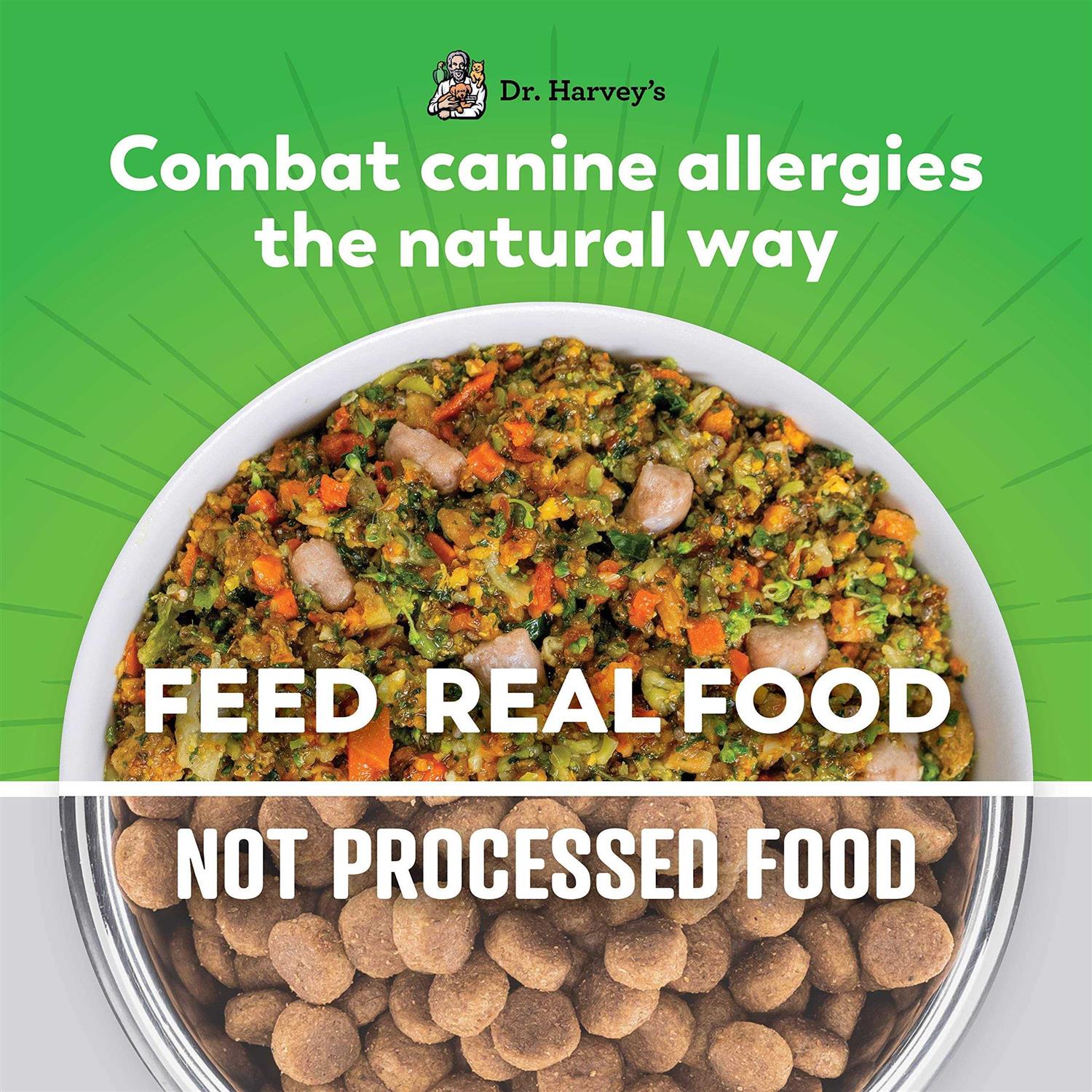 Dr. Harvey’s Specialty Diet Allergy Salmon Recipe, Human Grade Dog Food for Dogs with Sensitivities and Allergies