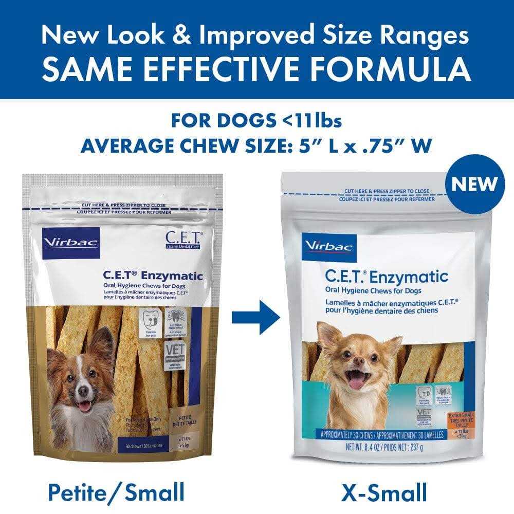 Virbac C.E.T. Enzymatic Oral Hygiene Chews for Dogs