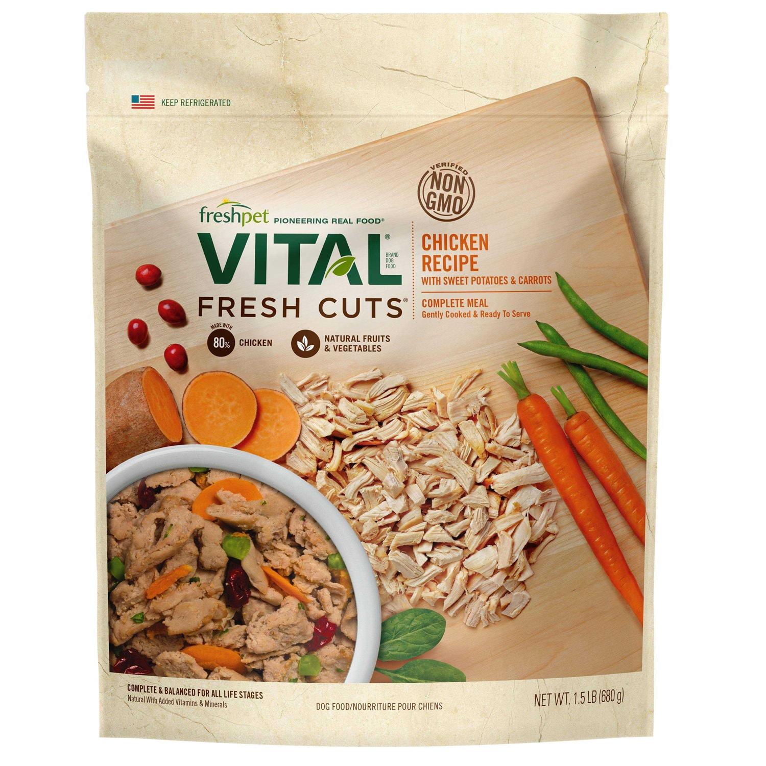 Freshpet Vital Fresh Cuts Dog Food Chicken