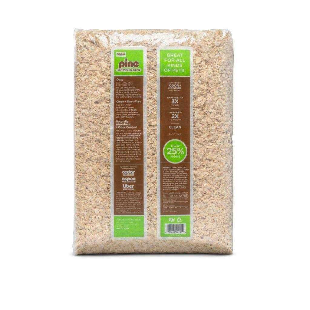 PetsPick Kiln Dried Soft Pine Bedding For Small Pets