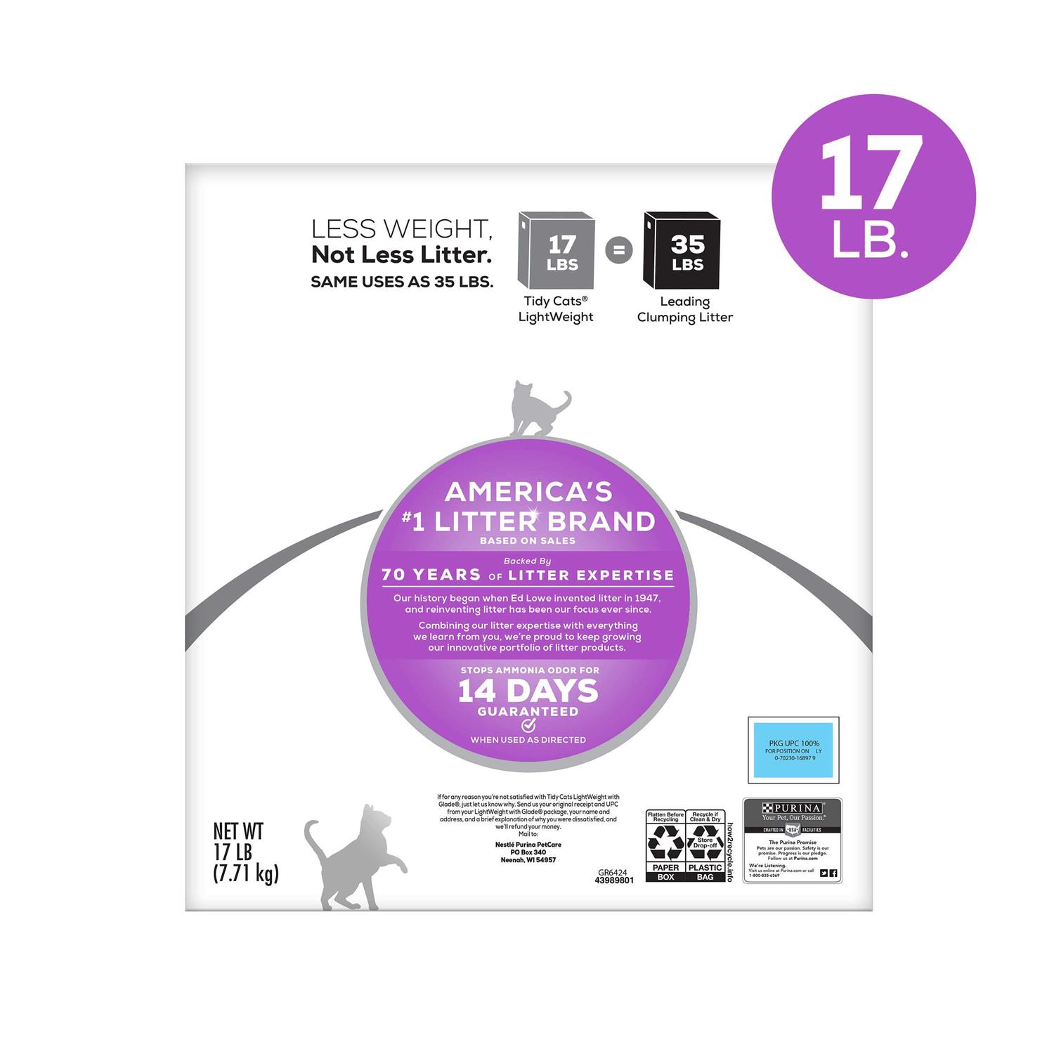 Purina Tidy Cats Low Dust Multi Cat Clumping Cat Litter