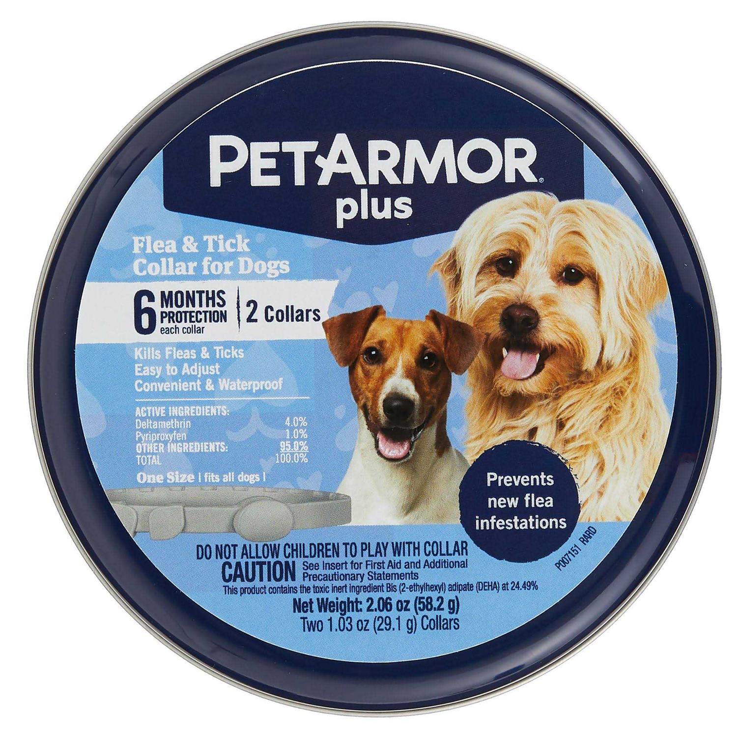 PetArmor Plus Flea & Tick Collar for Dogs