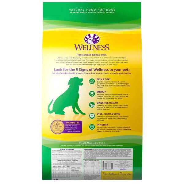 Wellness Complete Health Lamb & Barley Dry Dog Food