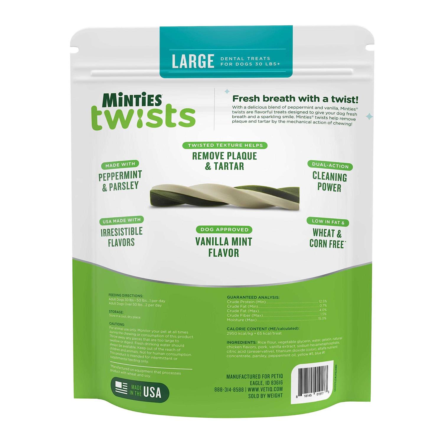 Sergeants Minties Twists Dental Treats