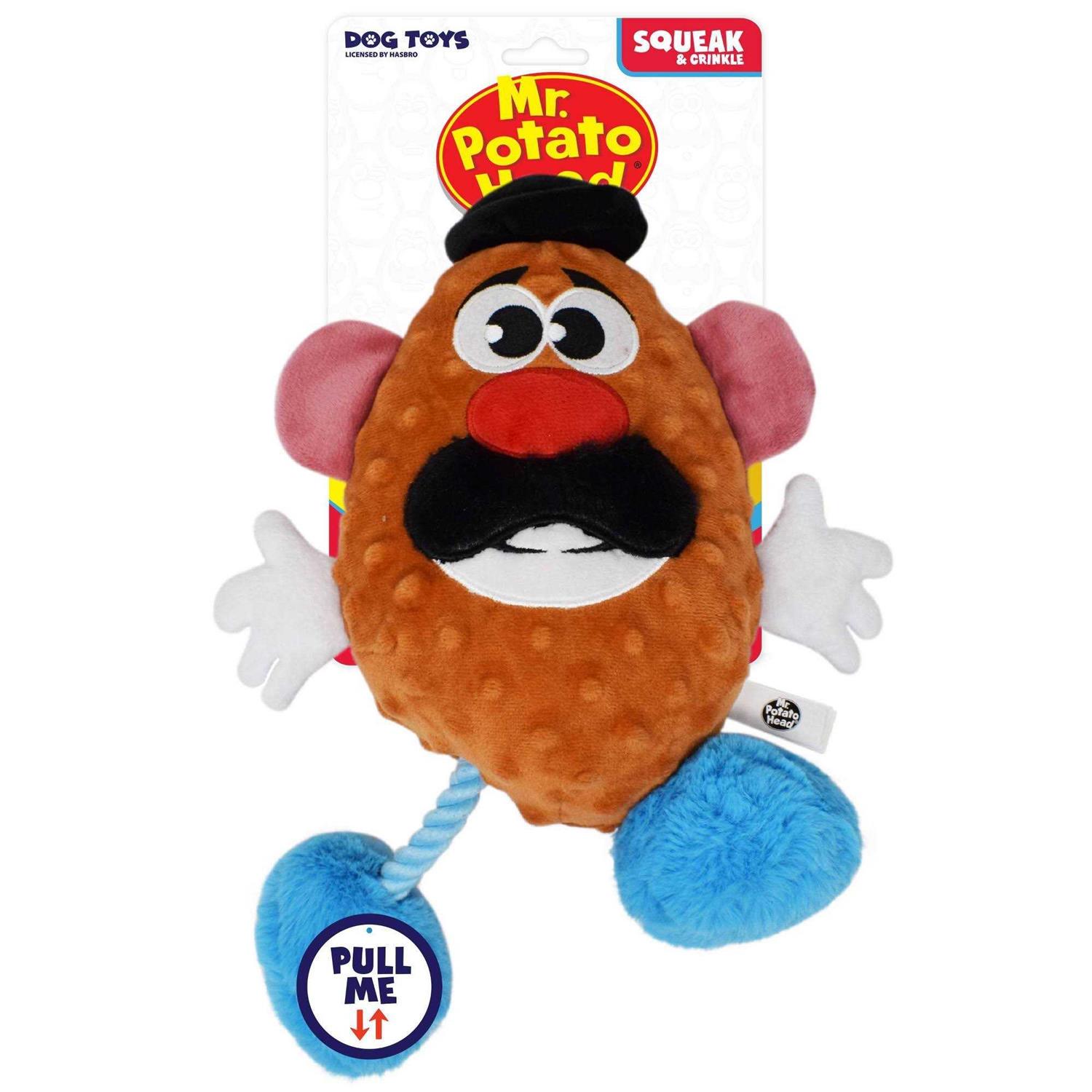 Hasbro Mr. Potato Head with Rope Dog Toy