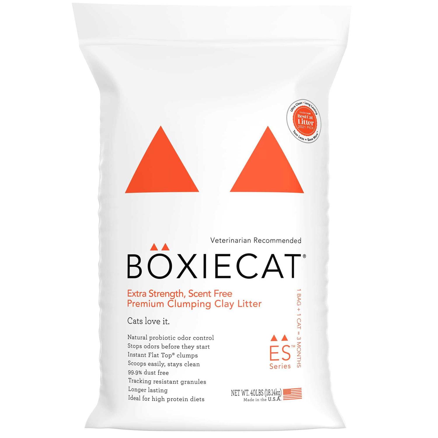 Boxiecat Extra Strength Premium Clumping Clay Cat Litter