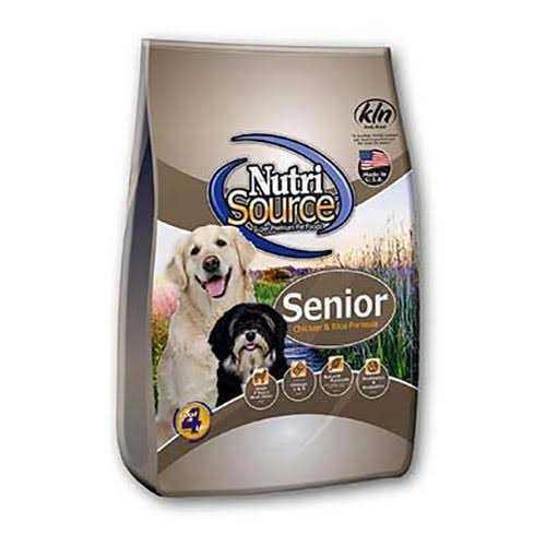 NutriSource Senior Chicken Rice Dry Dog Food