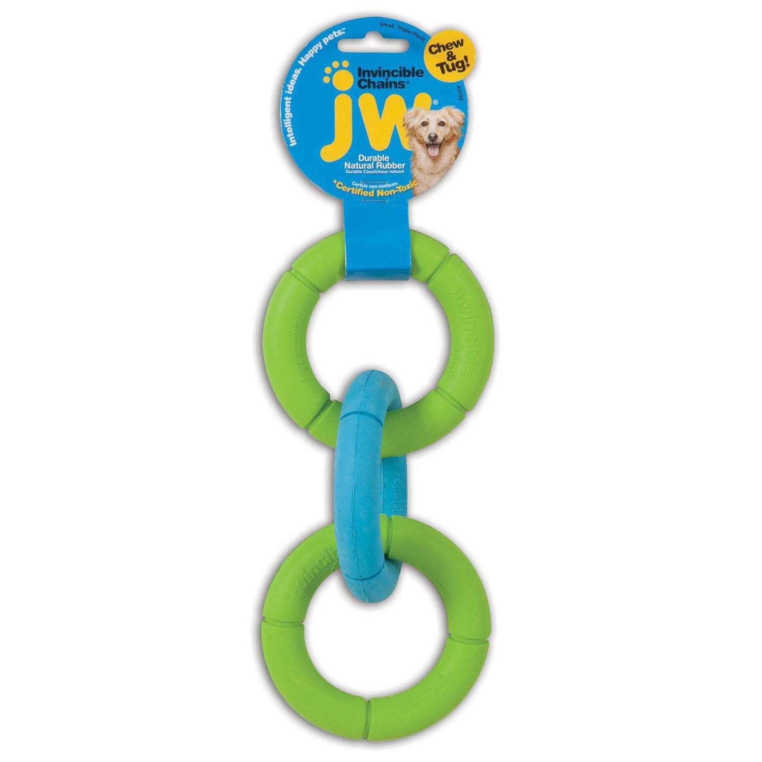 JW Pet Invincible Chains Dog Toy