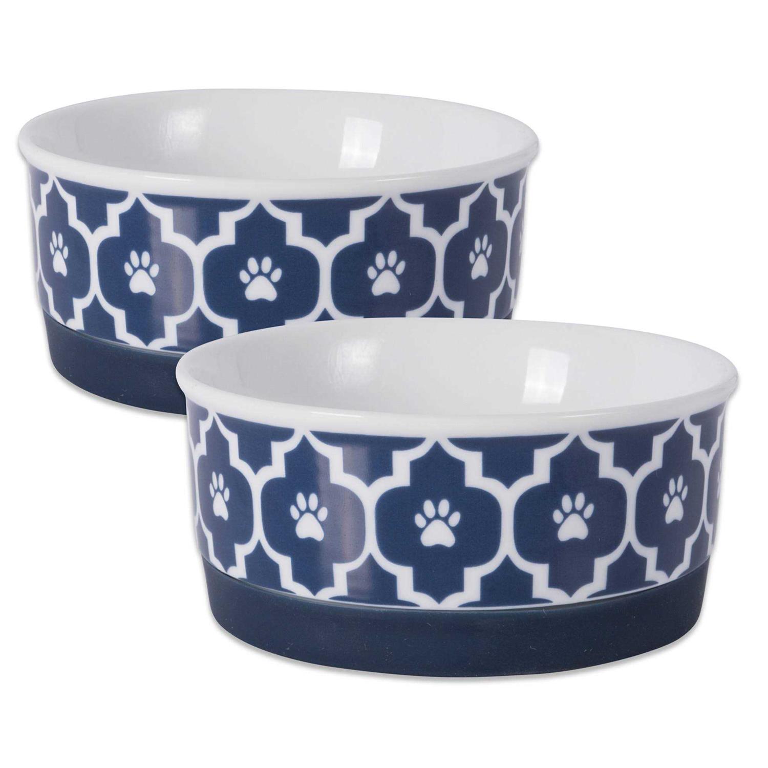 Bone Dry Lattice Pet Bowl