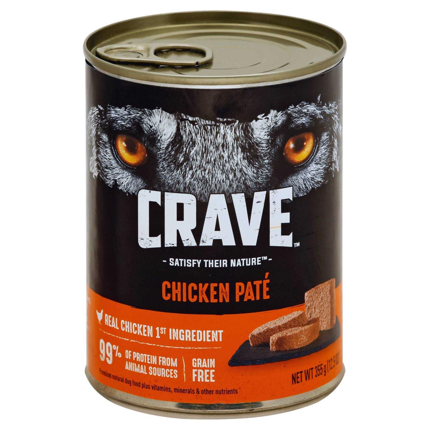 Crave Grain Free Dog Food Pate