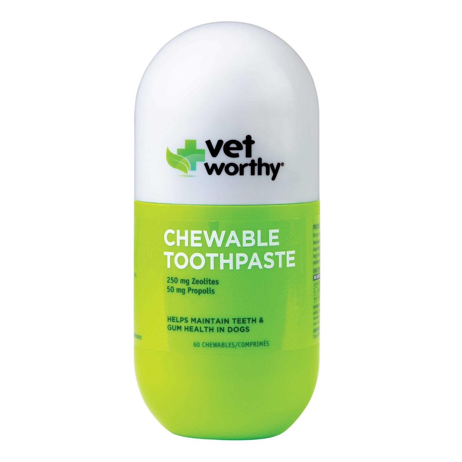 Vet Worthy Chewable Dog Toothpaste