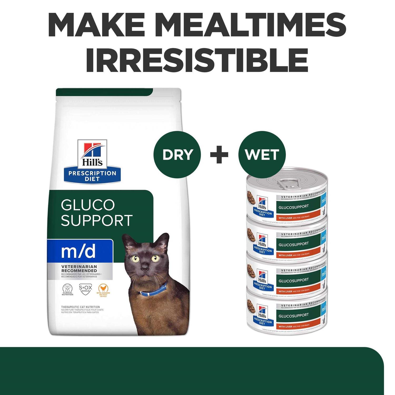 Prescription Diet m/d Glucose/Weight Management Cat Dry Food