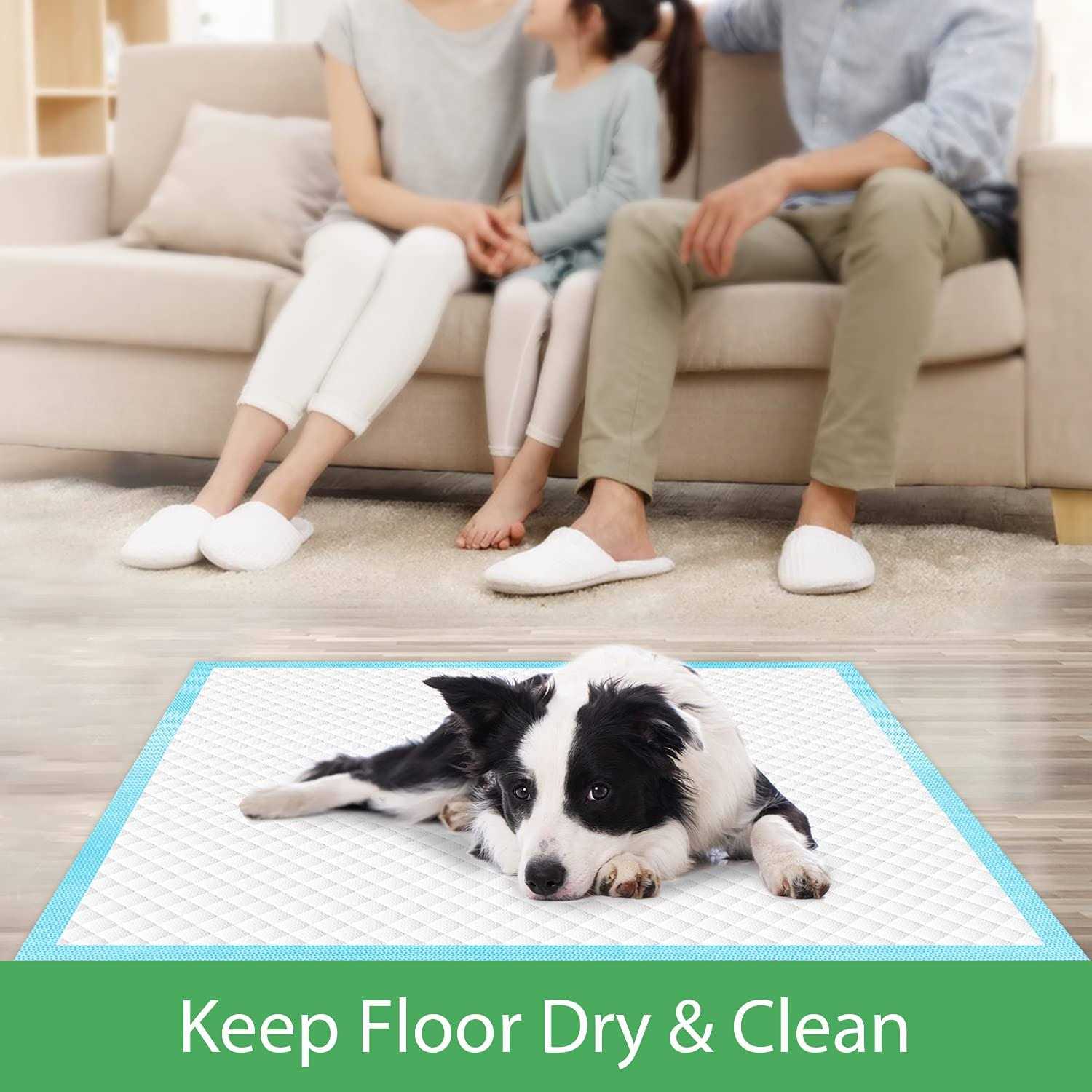 Deep Dear Extra Large Dog Pads 30×26 Thicker Puppy Pads Training