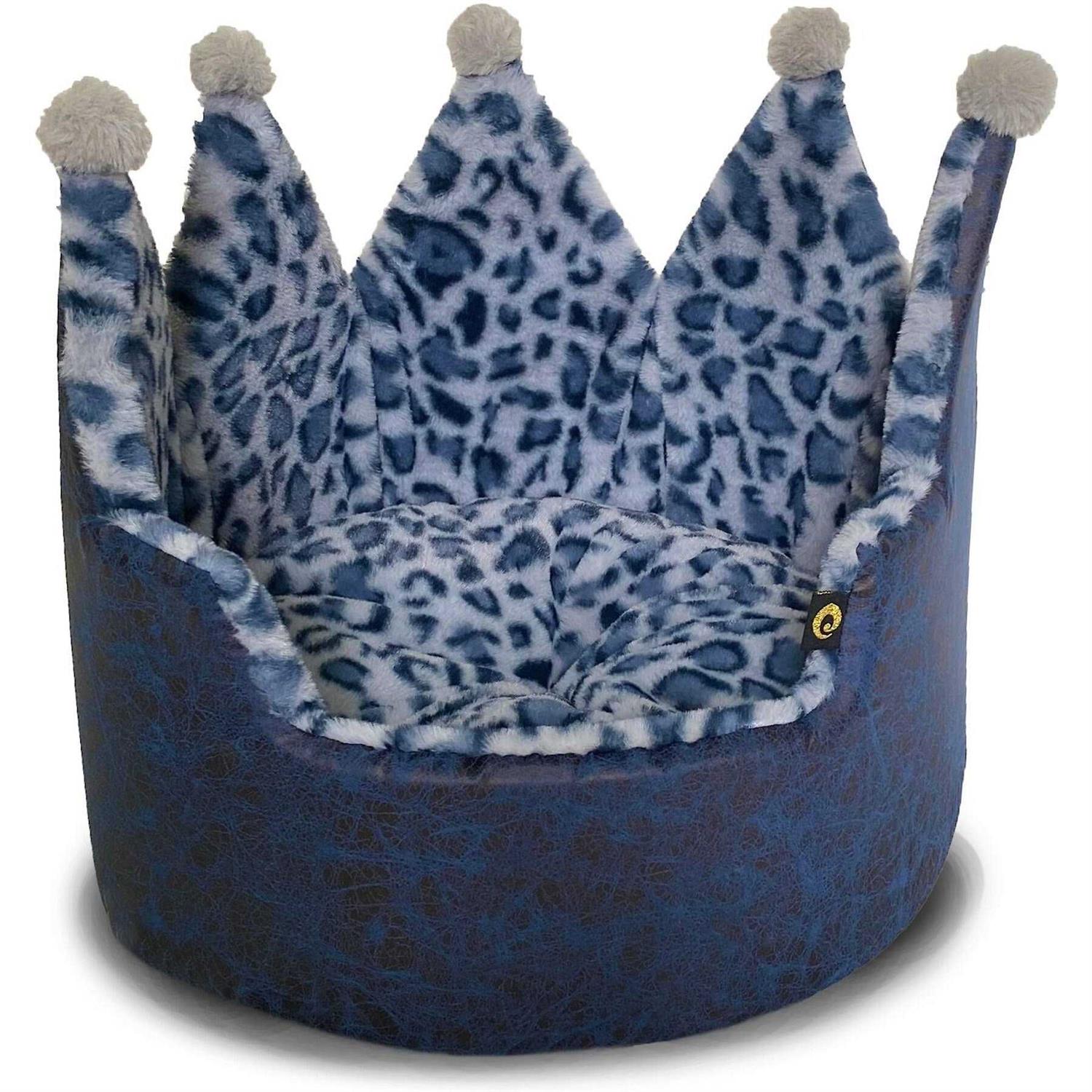 Precious Tails Leopard Crown Bed