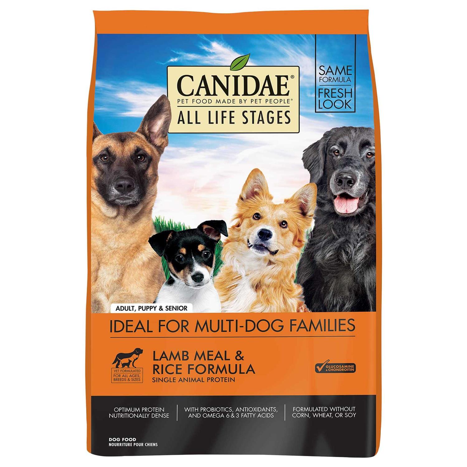 Canidae All Life Stages Dry Dog Food Lamb Meal & Rice