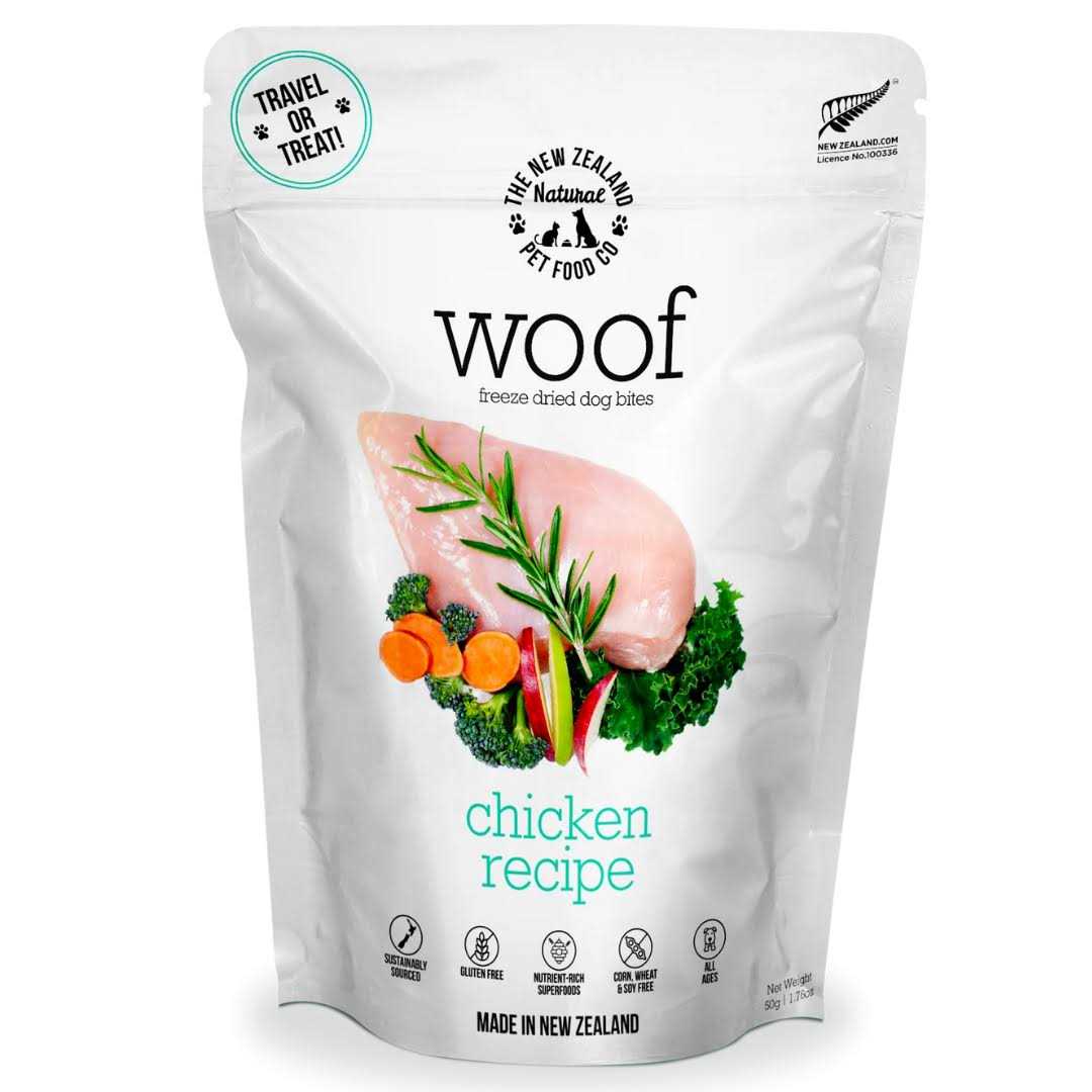 New Zealand Natural Pet Food Woof Chicken Freeze-Dried Dog Food