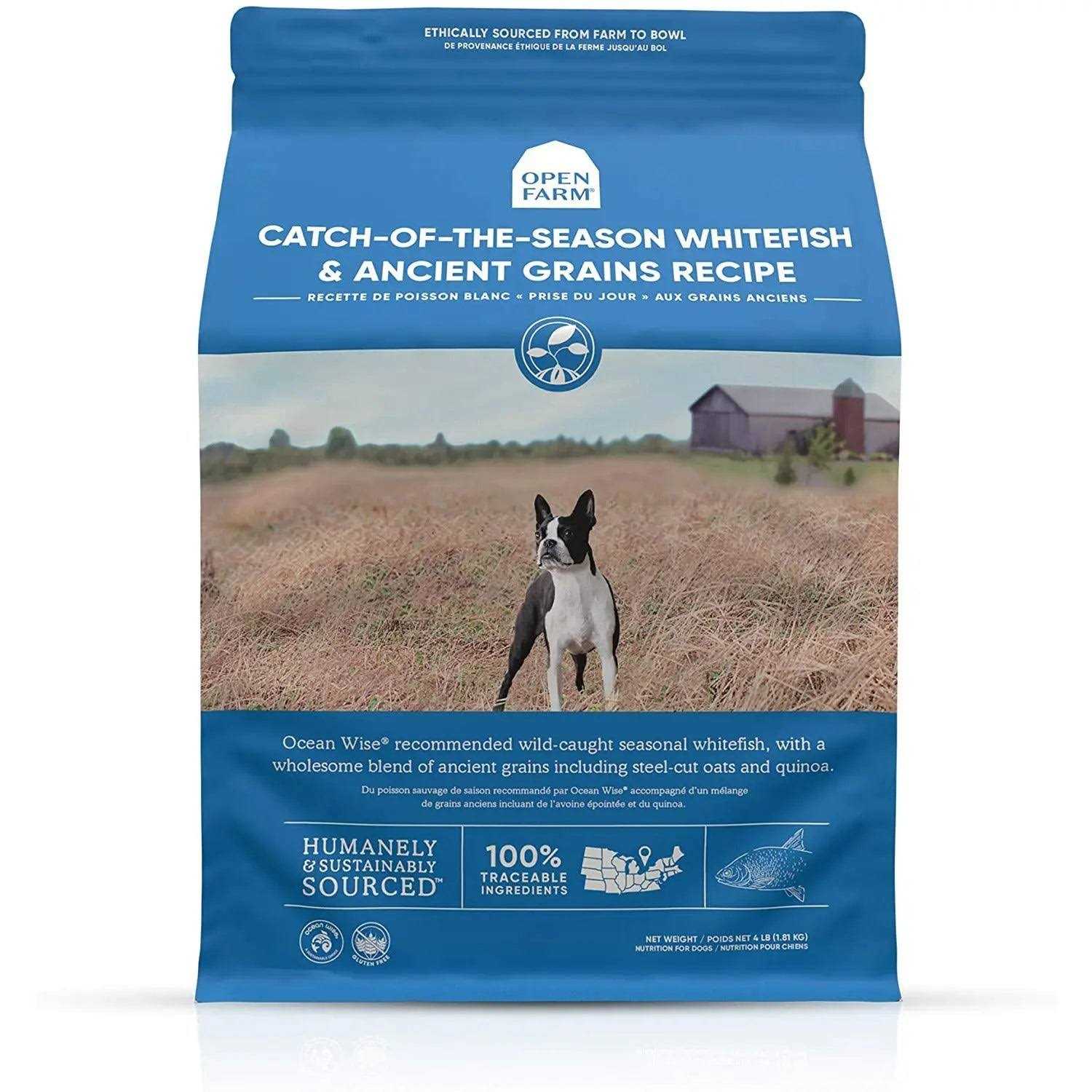 Open Farm Catch of the Season Whitefish & Ancient Grains Dry Dog Food