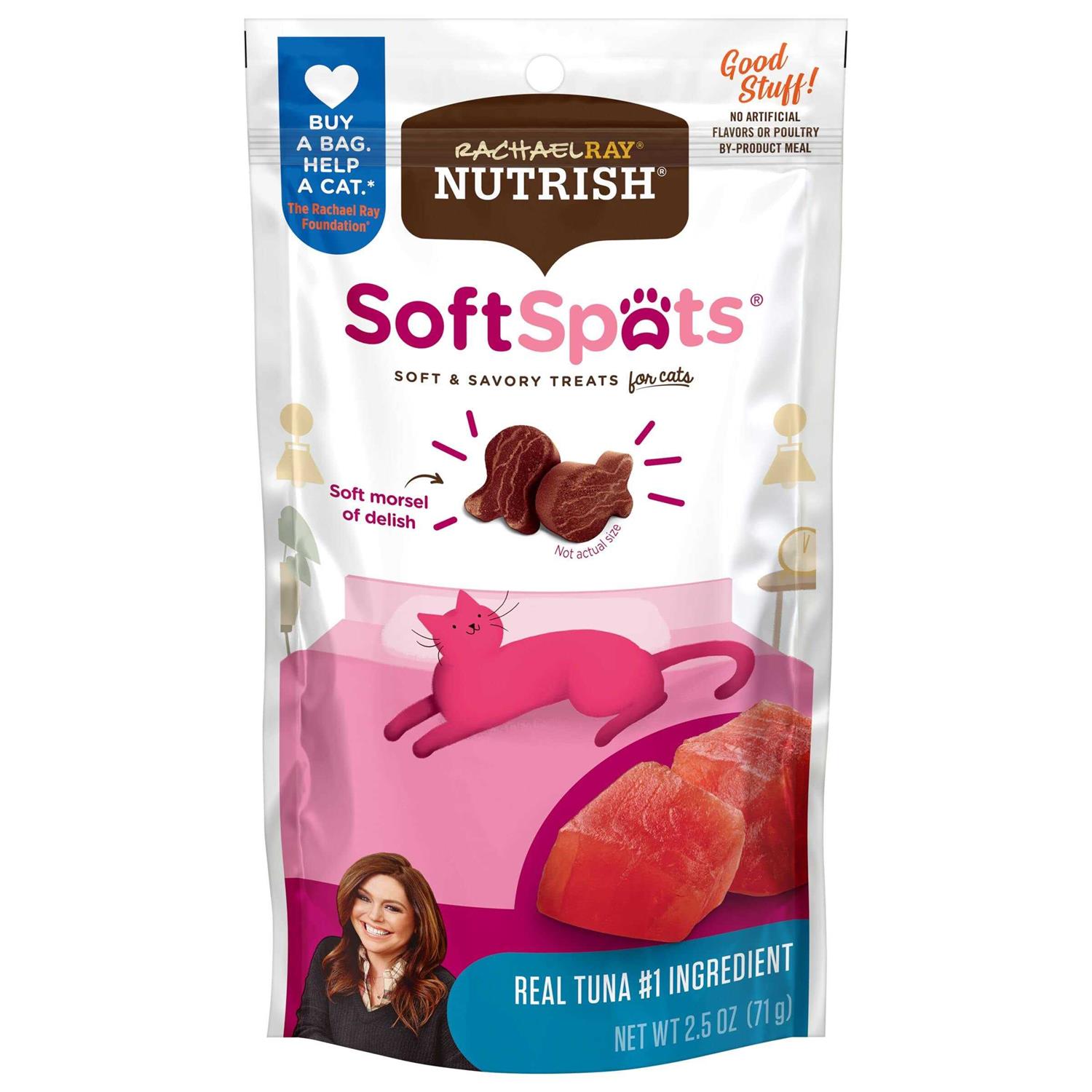 Rachael Ray Nutrish Salmon Soft Spots Cat Treats