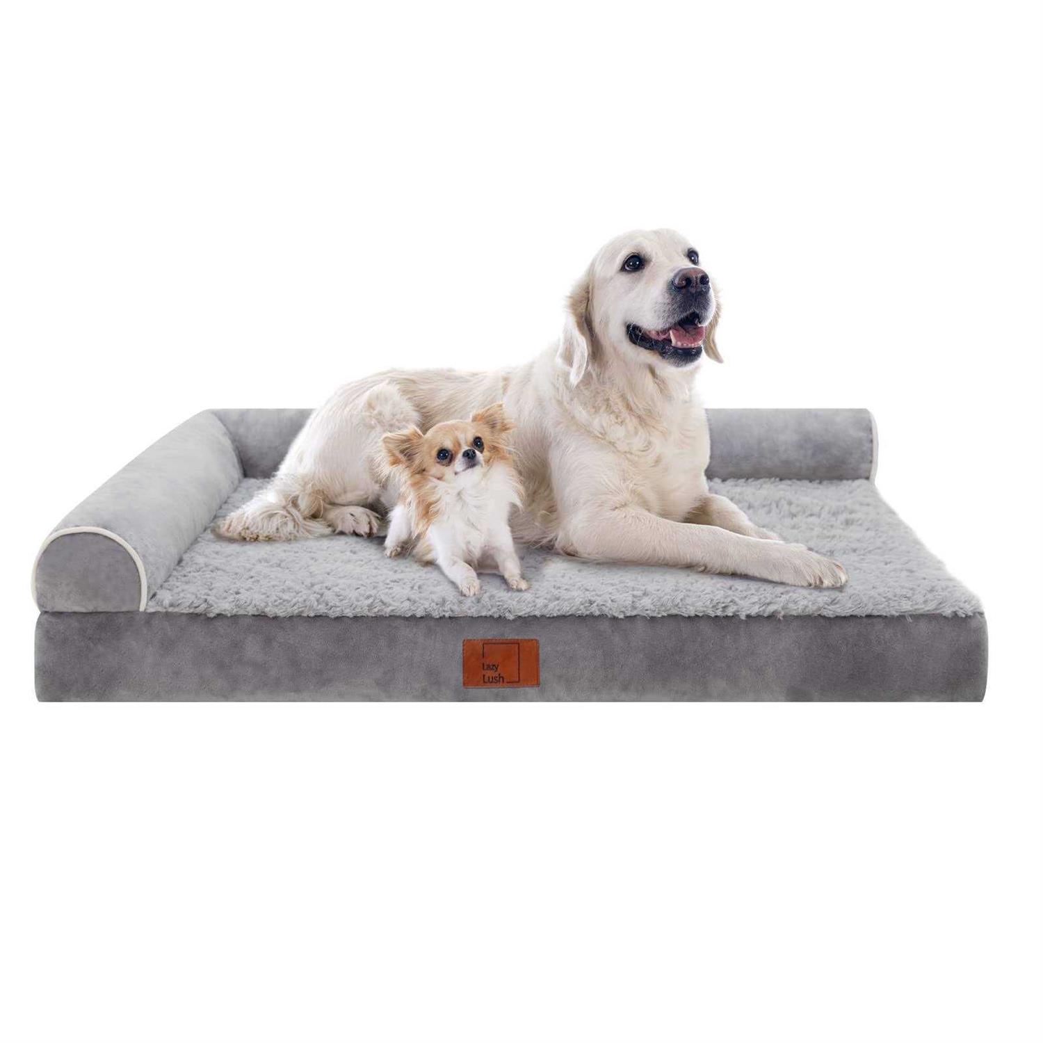 Lazy Lush Dog Bed Dog Beds for Extra Large Dogs Large Dog Bed with Removable Washable Cover