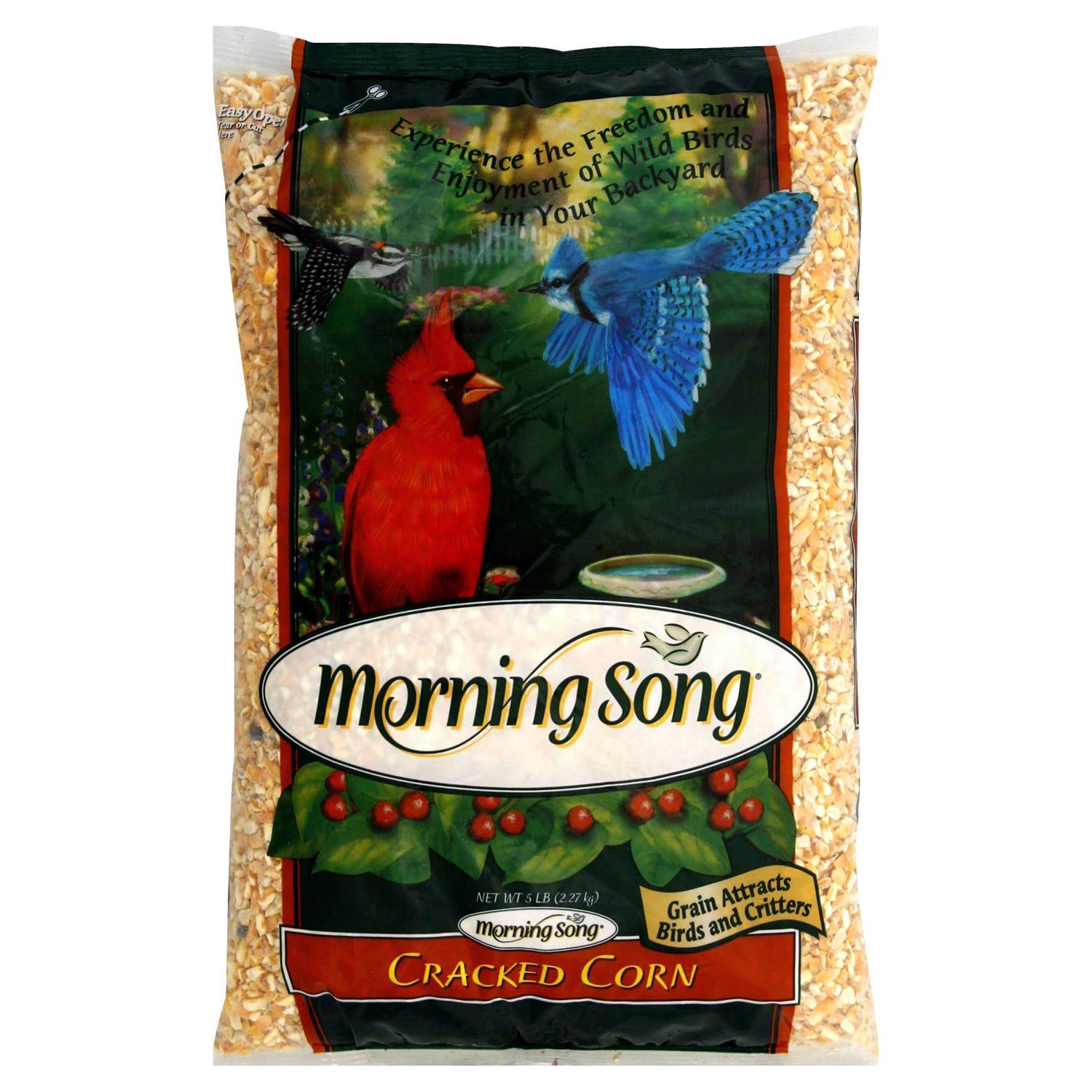 Morning Song 5 lbs Cracked Corn Wildlife Food