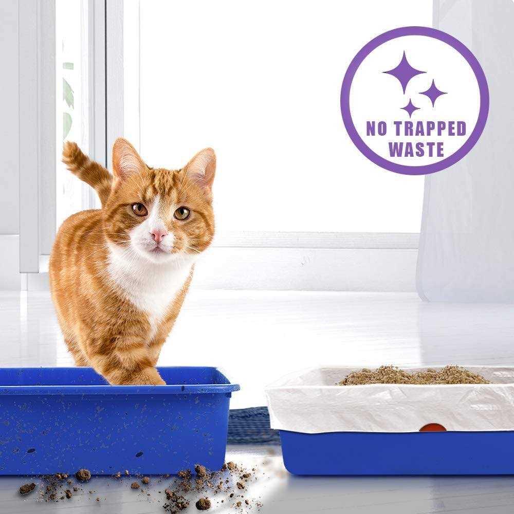 Alfapet cat Litter Box Liners Extra Heavy Duty 2 mil Thick Plastic