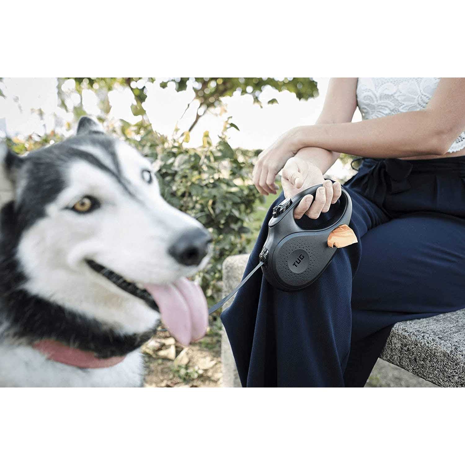 TUG 360 Tangle-Free Retractable Dog Leash