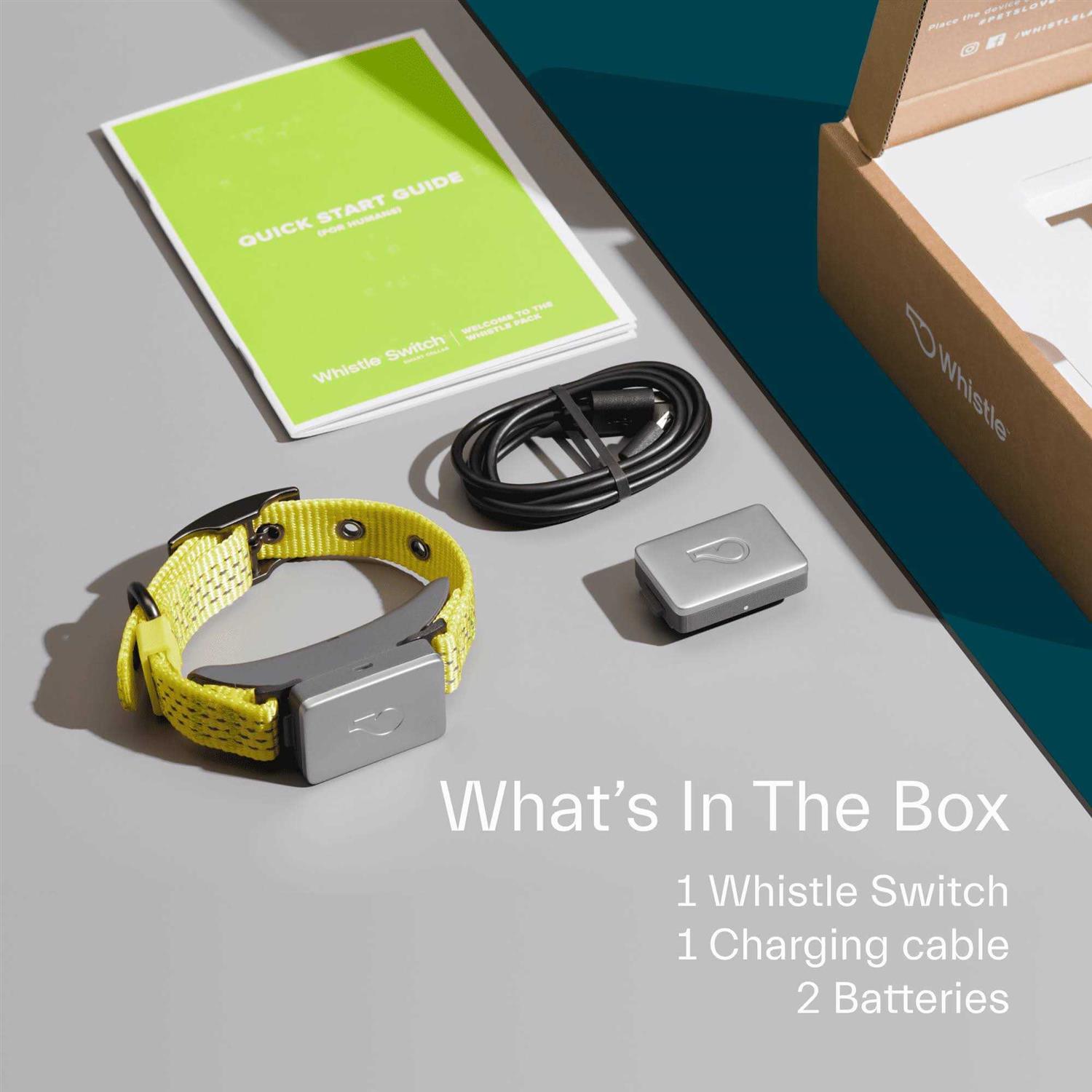 Whistle Switch Smart Collar Kit GPS location Health & Fitness