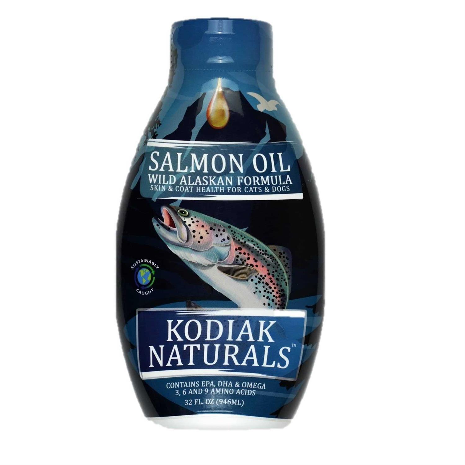 Kodiak Naturals Salmon Oil Dog & Cat Supplement
