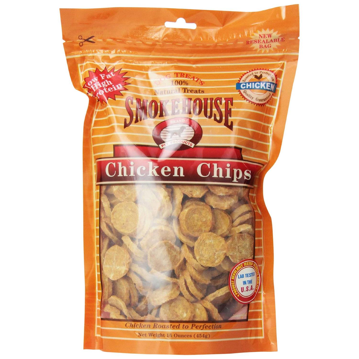 Smokehouse Chicken Chips Dog Treats