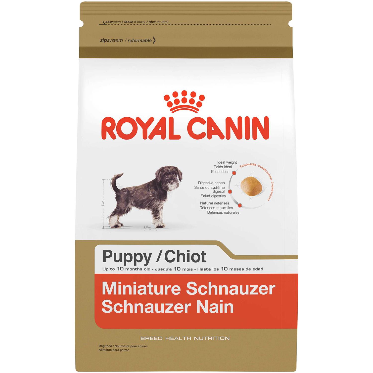 Royal Canin Breed Health Nutrition Miniature Schnauzer Puppy Dry Dog Food