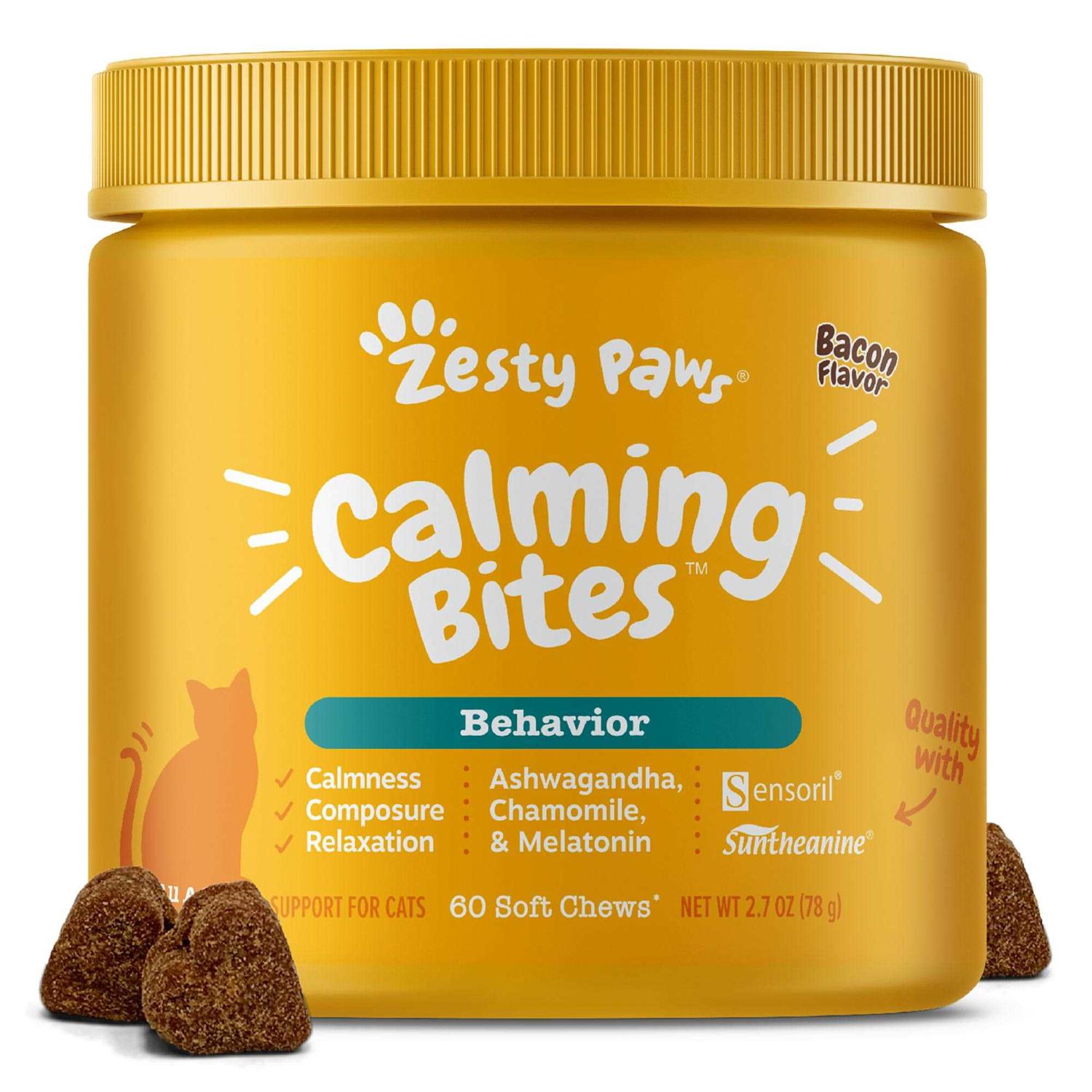 Zesty Paws Calming Bites for Cats